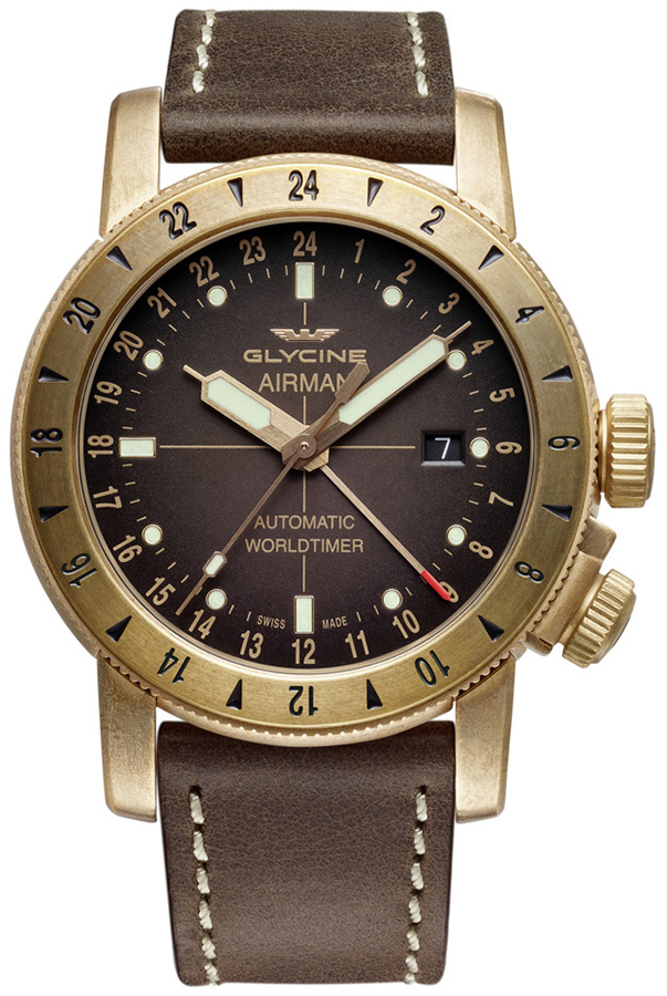 Glycine AIRMAN 44 BRONZE GL0166