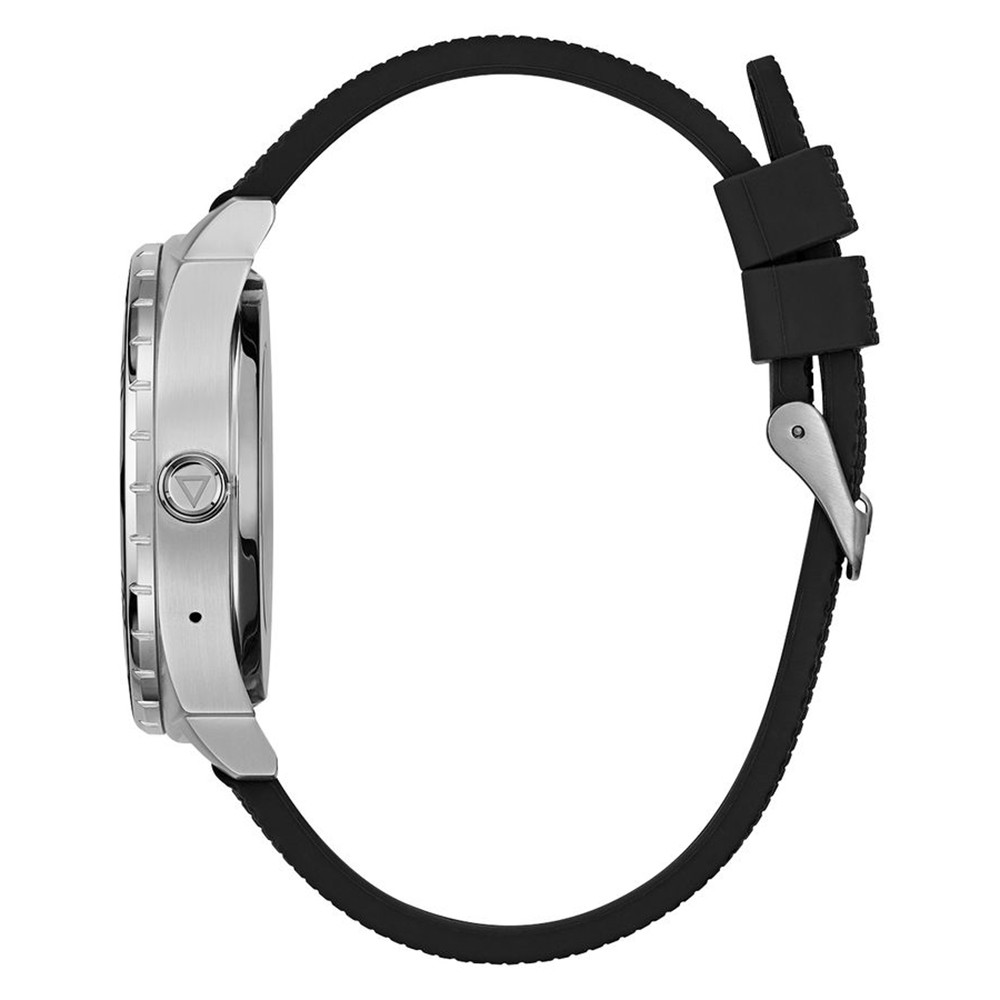 Guess C1001G1 zegarek srebrny sportowy Connect Smartwatch pasek - miniatura 5