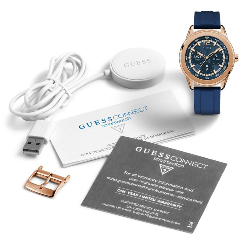 Guess C1002M2 Connect Smartwatch zegarek męski sportowy mineralne - miniatura 8