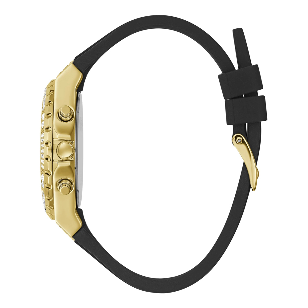 Guess GW0038L1 zegarek złoty klasyczny Pasek pasek - miniatura 5