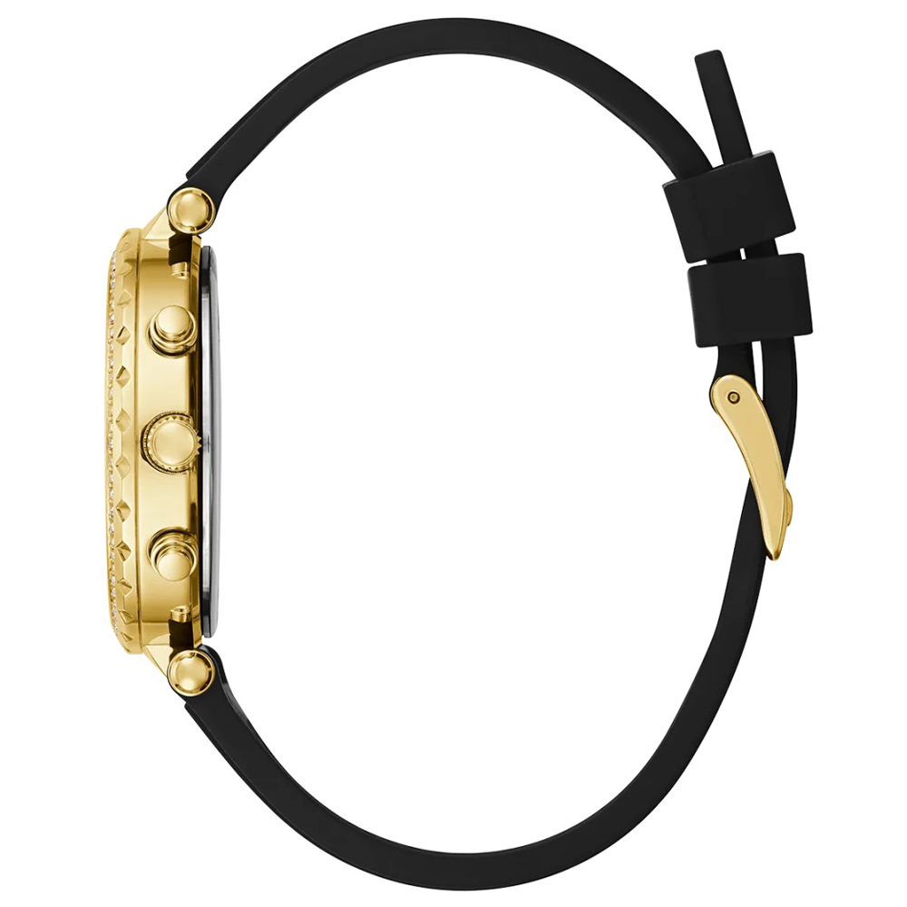 Guess GW0113L1 zegarek złoty klasyczny Pasek pasek - miniatura 5
