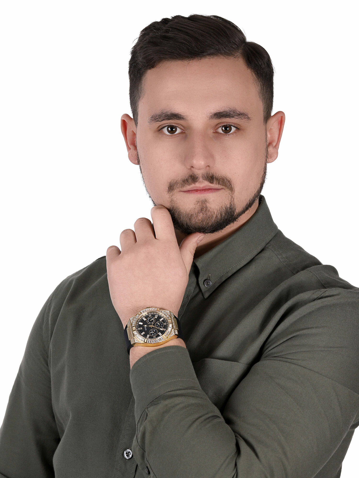 zegarek Guess GW0208G2 kwarcowy męski Pasek - miniatura 2