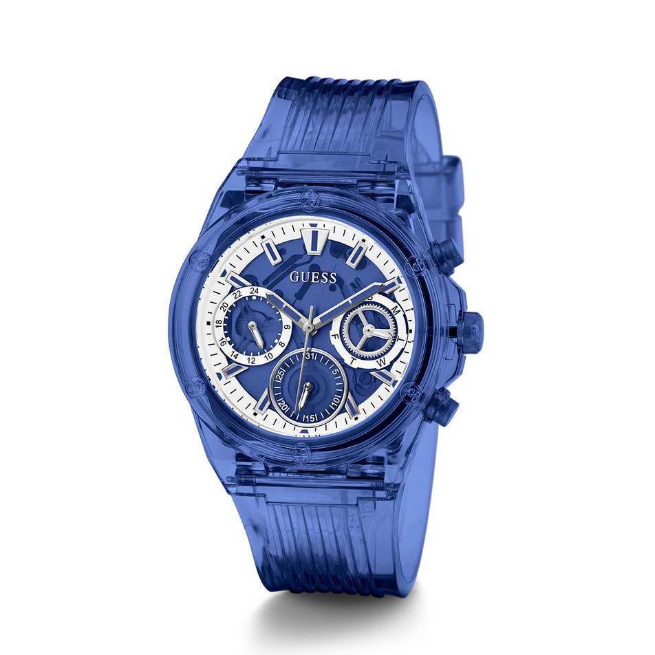 zegarek Guess GW0438L3 niebieski Damskie - miniatura 2