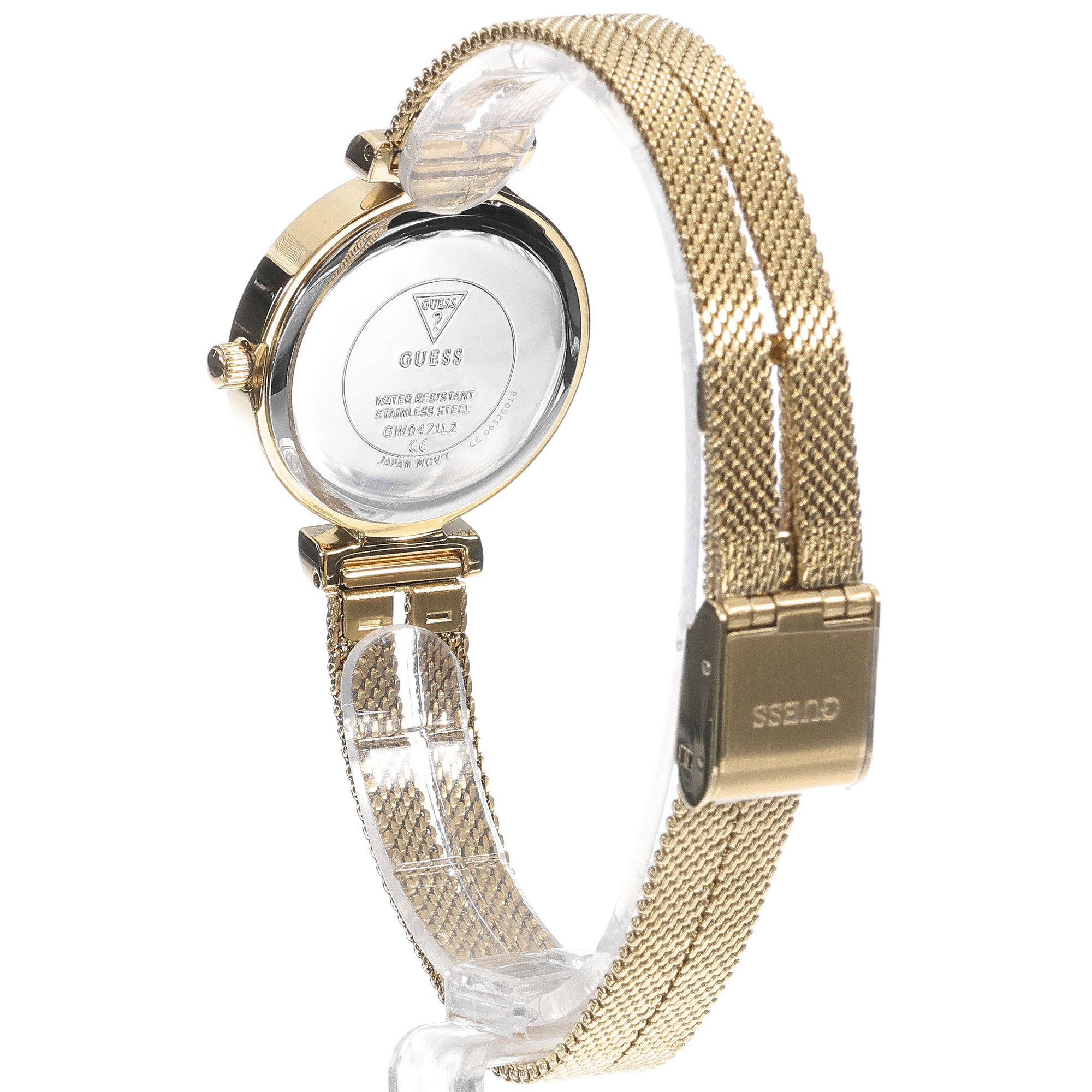 zegarek Guess GW0471L2 złoty Bransoleta - miniatura 4
