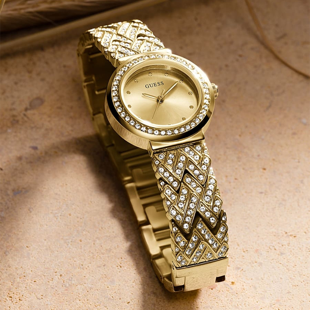 zegarek Guess GW0476L2 złoty Bransoleta - miniatura 9