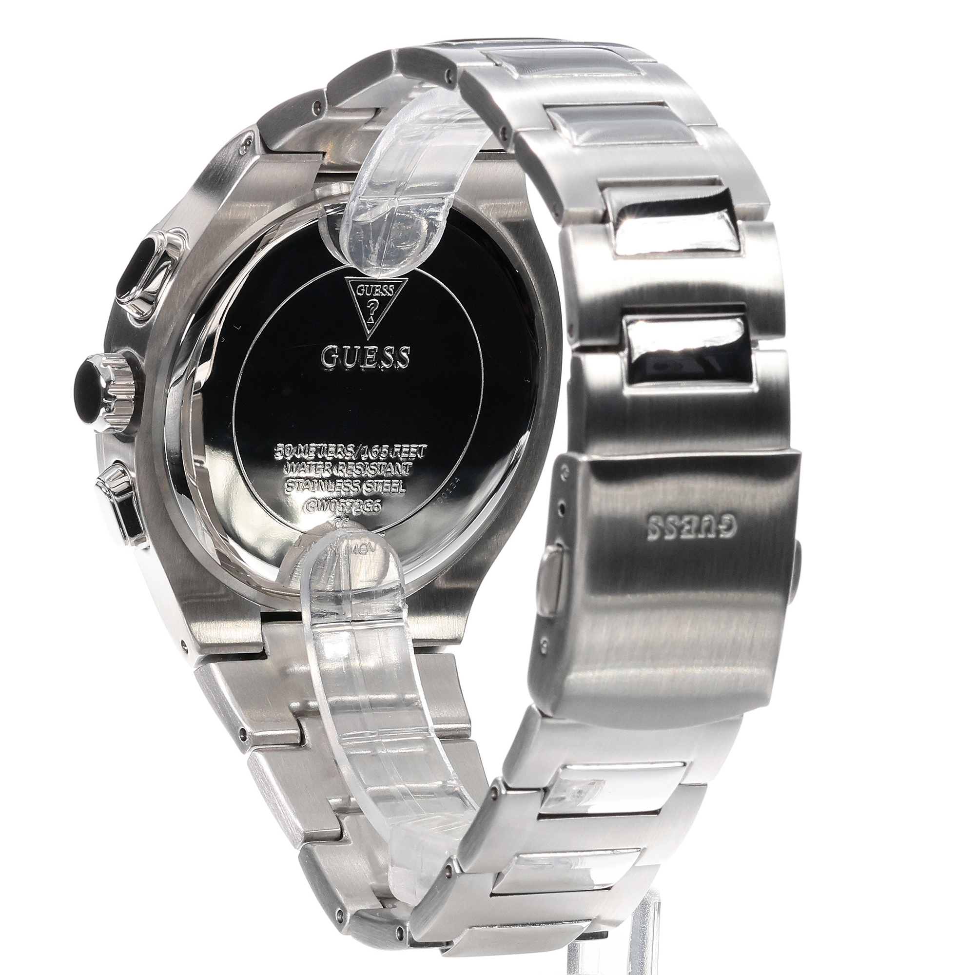 zegarek Guess GW0572G6 Headline Stainless Steel 42mm Męskie mineralne - miniatura 11