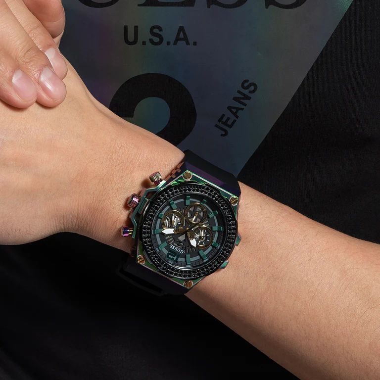 zegarek Guess GW0633G1 kwarcowy męski Pasek Exposure - miniatura 8