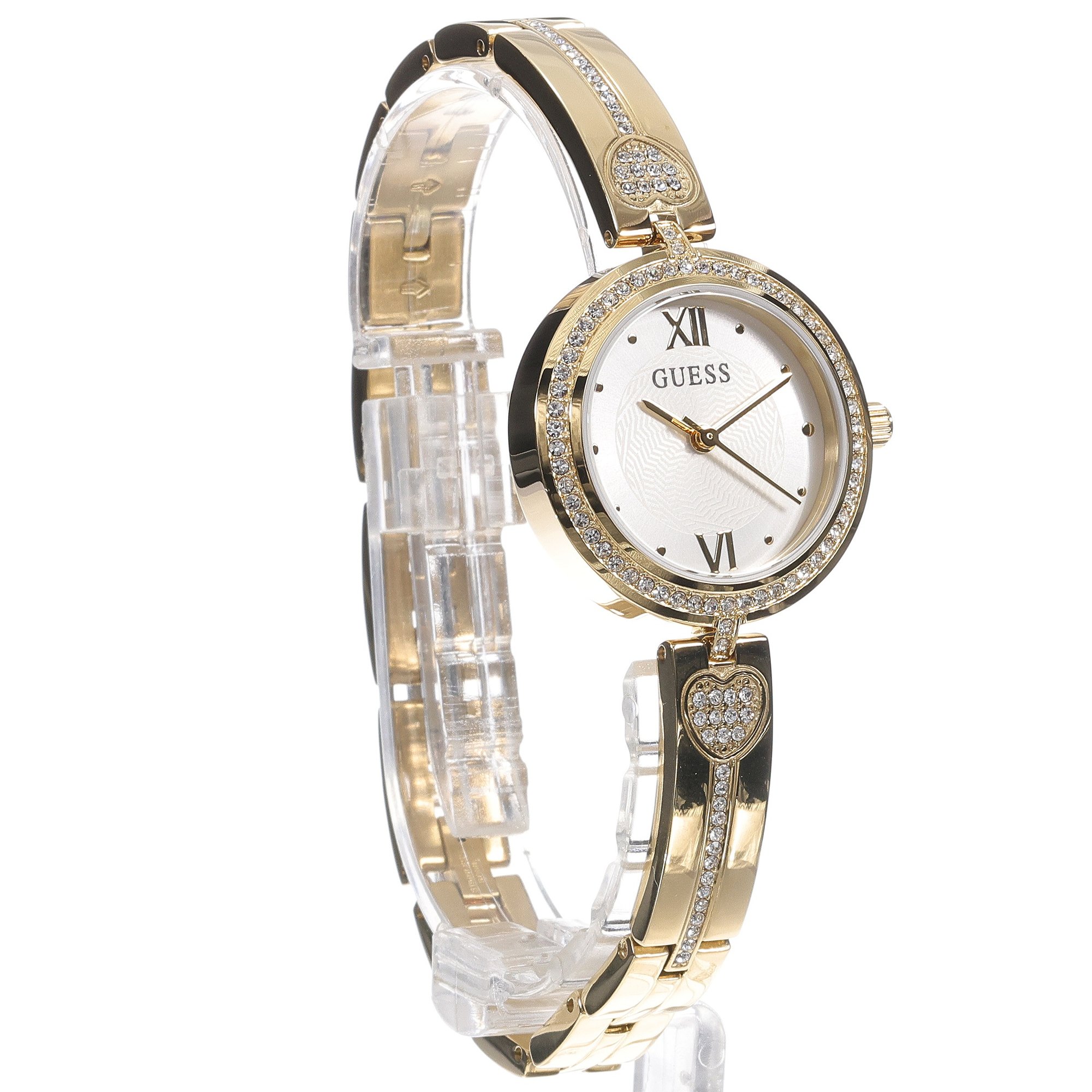 zegarek Guess GW0655L2 kwarcowy damski Bransoleta Lovey - miniatura 3
