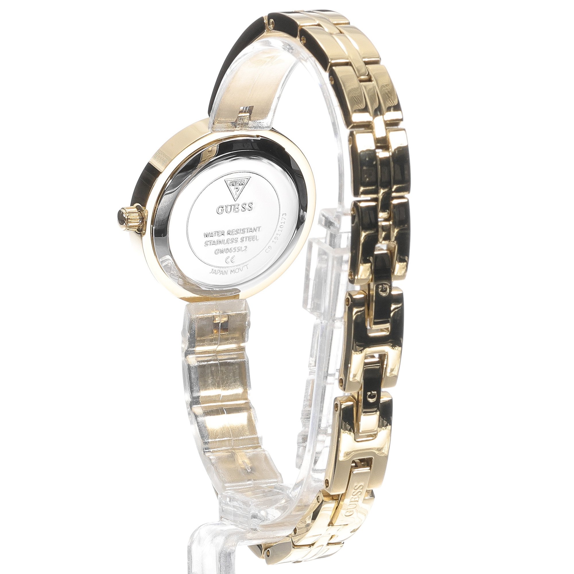zegarek Guess GW0655L2 złoty Bransoleta - miniatura 4