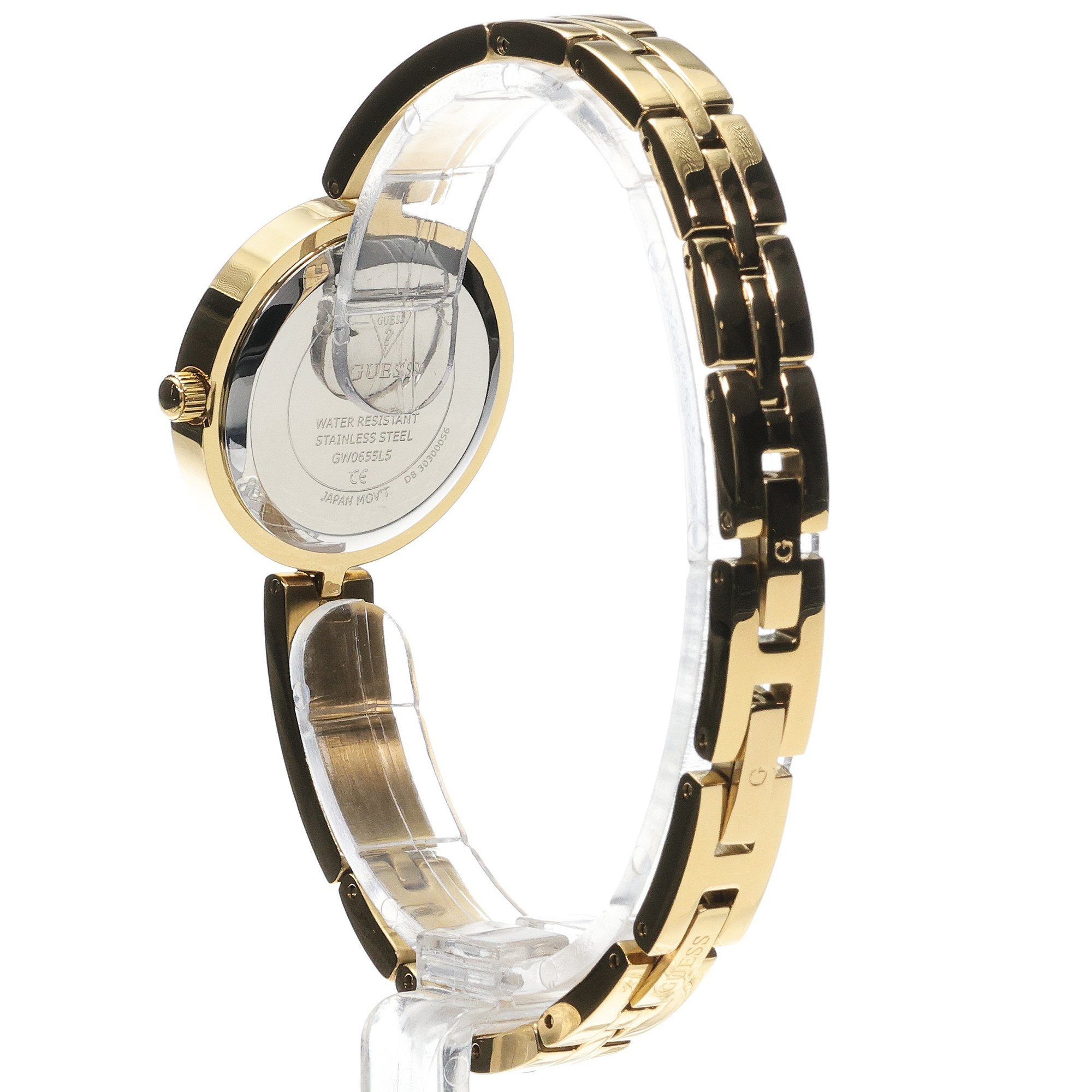 zegarek Guess GW0655L5 złoty Bransoleta - miniatura 4