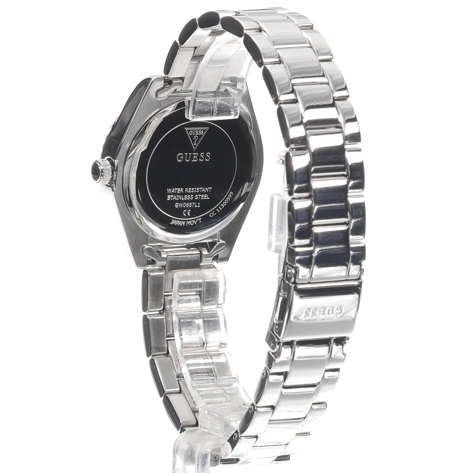 zegarek Guess GW0687L1 srebrny Damskie - miniatura 4