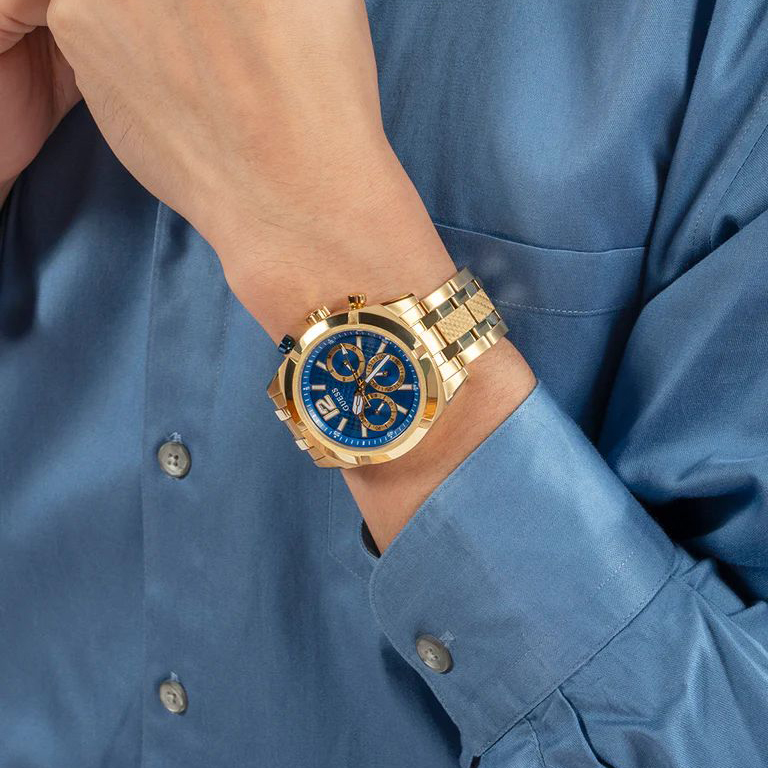 zegarek Guess GW0714G2 złoty Męskie - miniatura 7