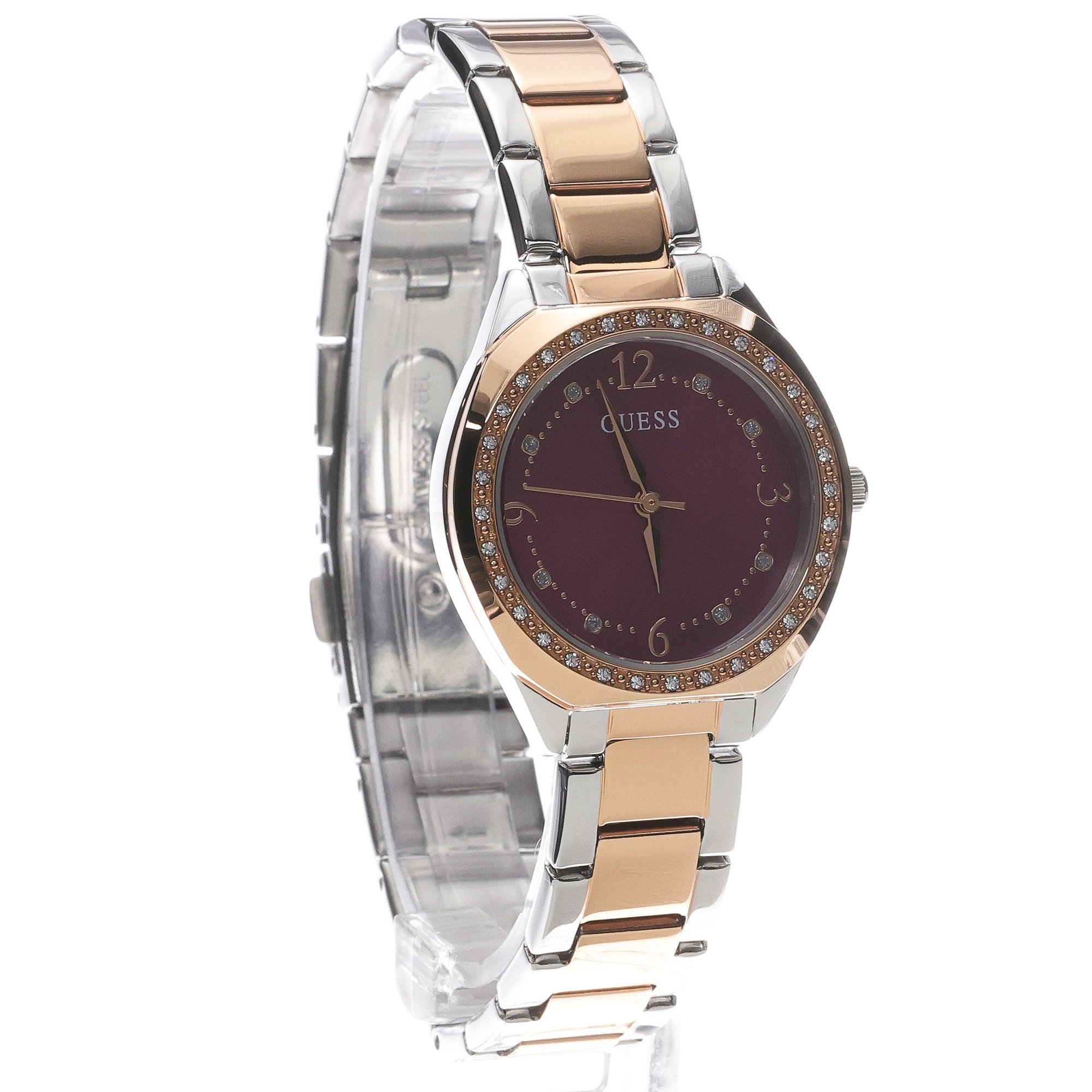 zegarek Guess GW0767L5 srebrny Damskie