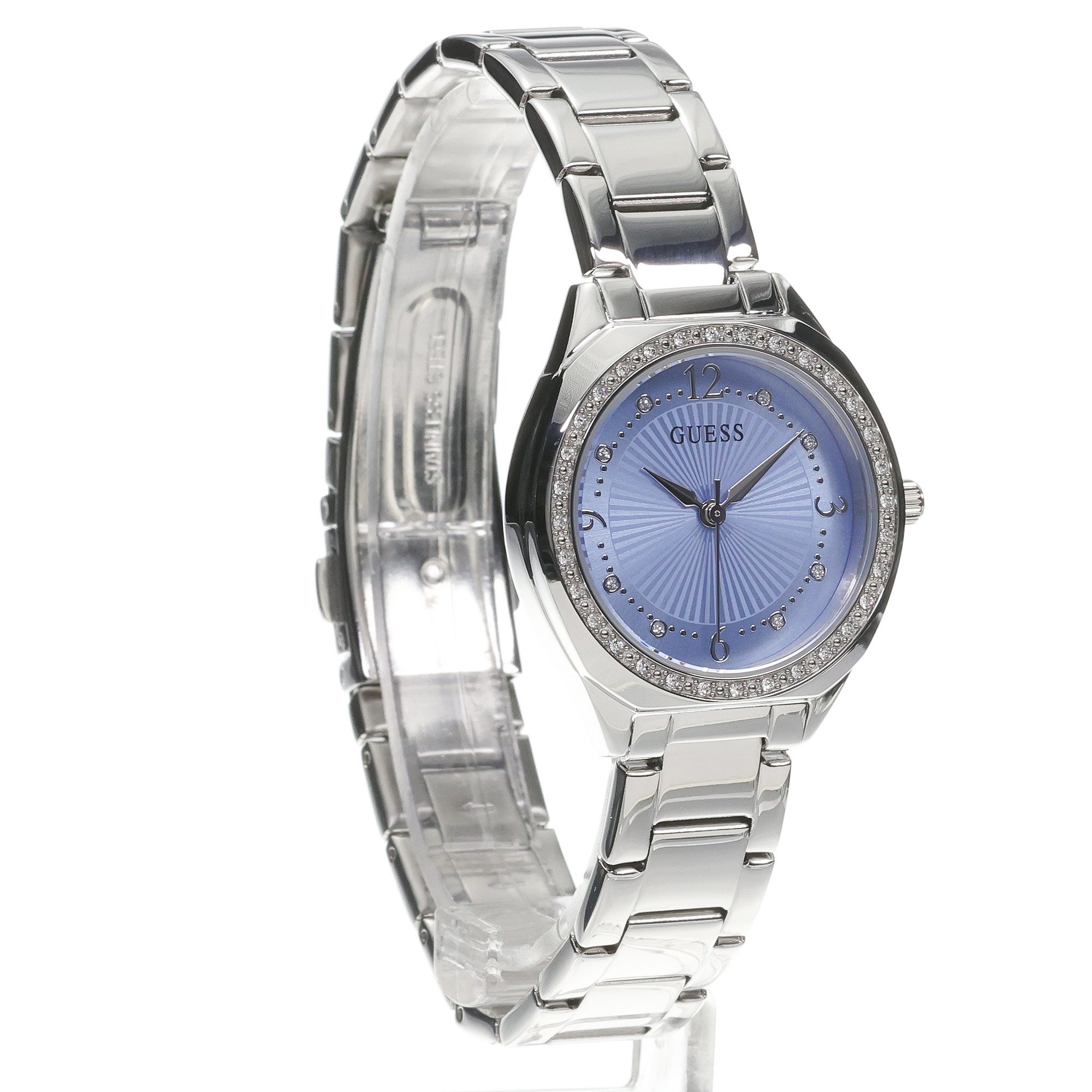zegarek Guess GW0767L6 srebrny Damskie
