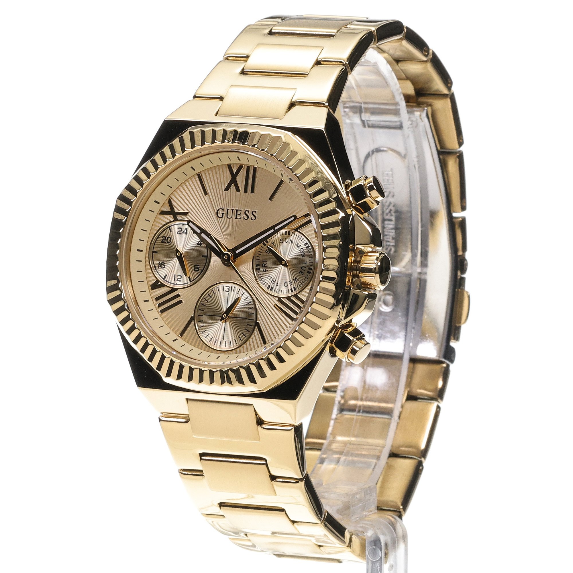 zegarek Guess GW0769L2 Gold Stainless Steel 38mm Damskie mineralne - miniatura 2