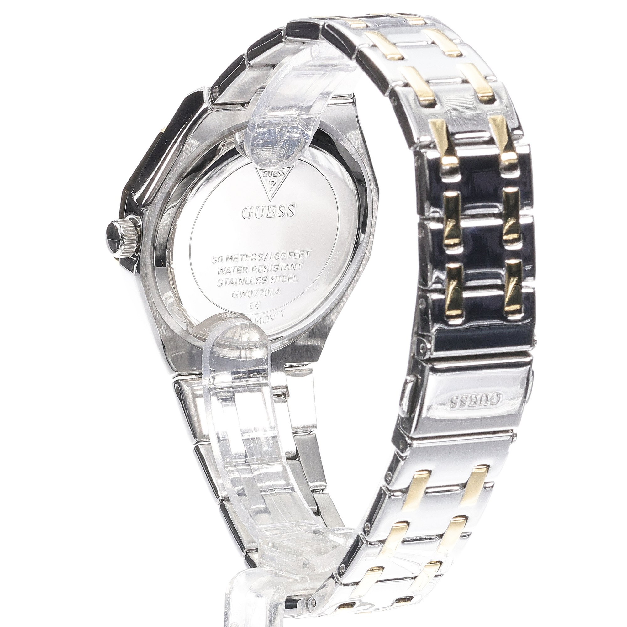 zegarek Guess GW0770L4 Desire Bicolor Stainless Steel 35mm Damskie mineralne - miniatura 4