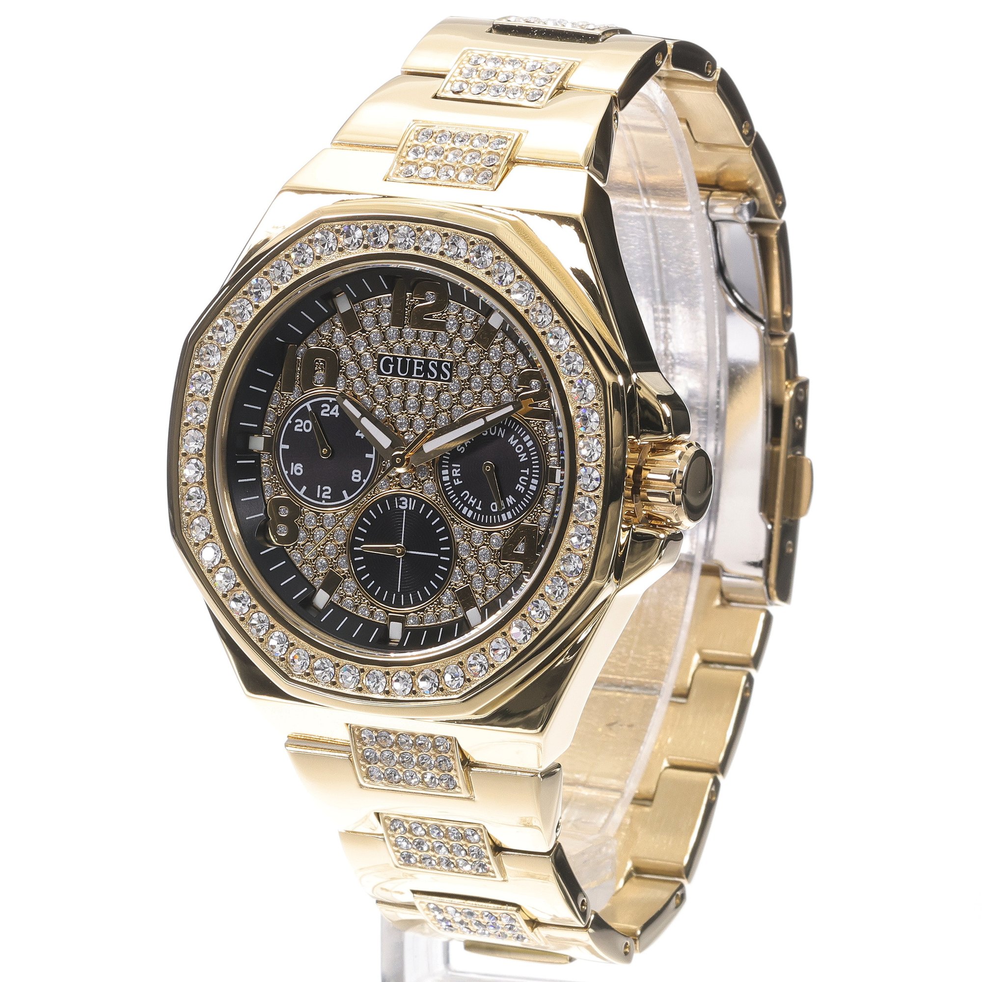 zegarek Guess GW0785G2 Bransoleta mineralne - miniatura 2