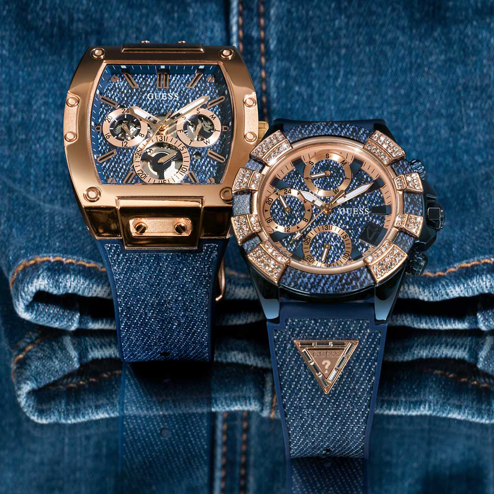 zegarek Guess GW0813L1 niebieski Damskie - miniatura 7