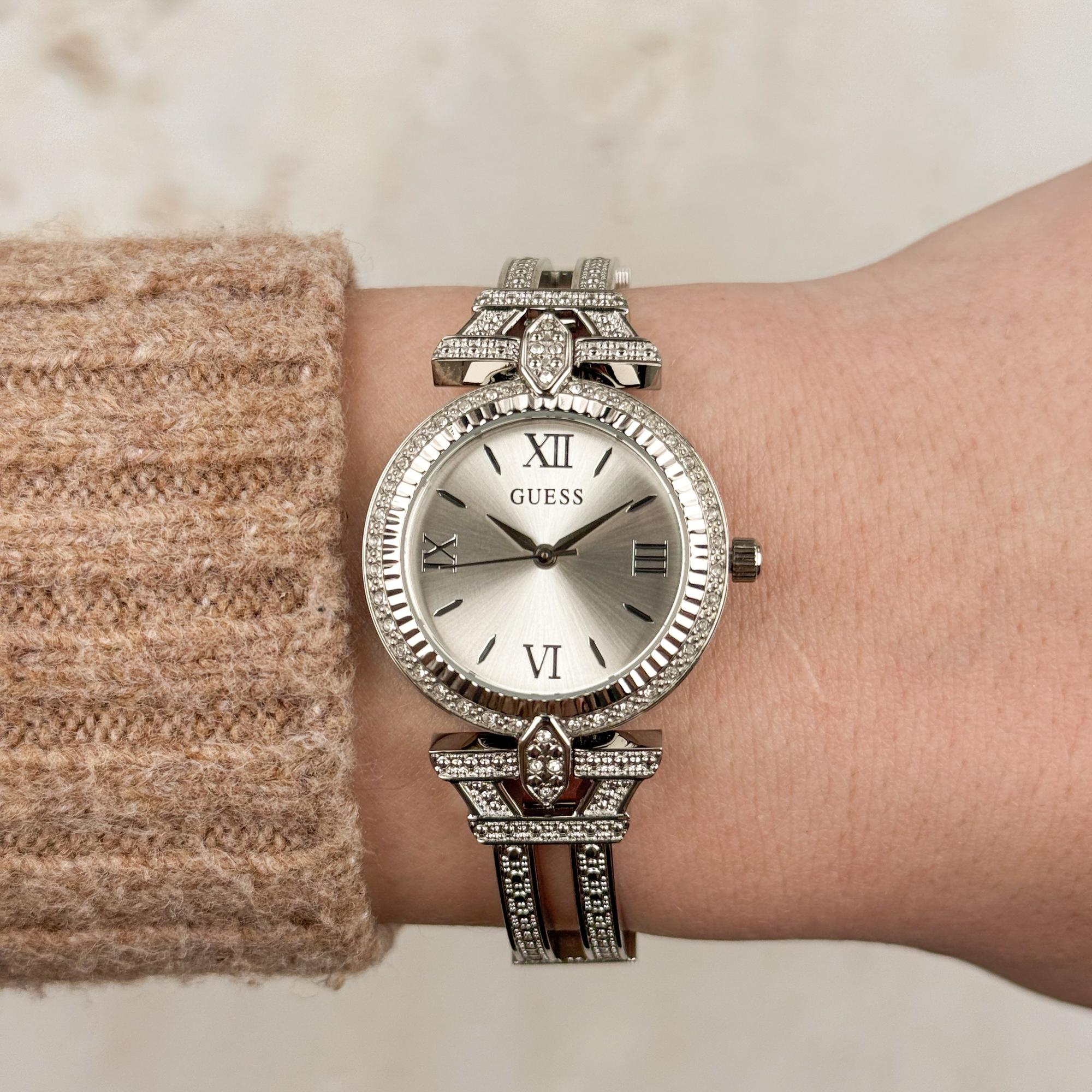 zegarek Guess GW0864L1 srebrny Damskie - miniatura 10
