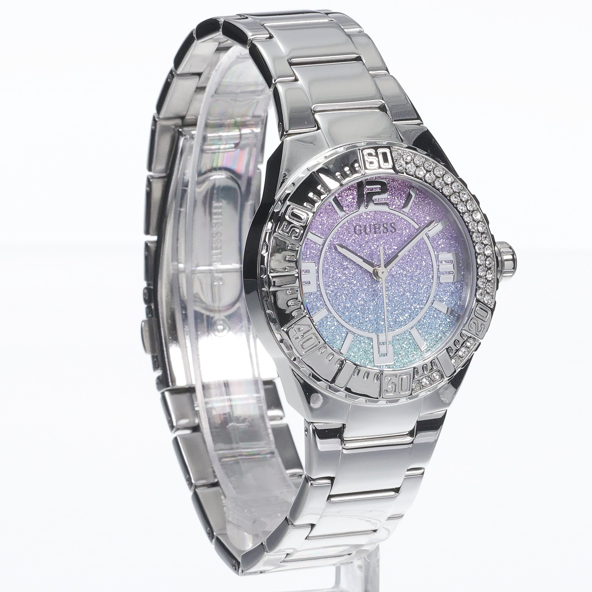 zegarek Guess GW0882L1 srebrny Damskie - miniatura 3