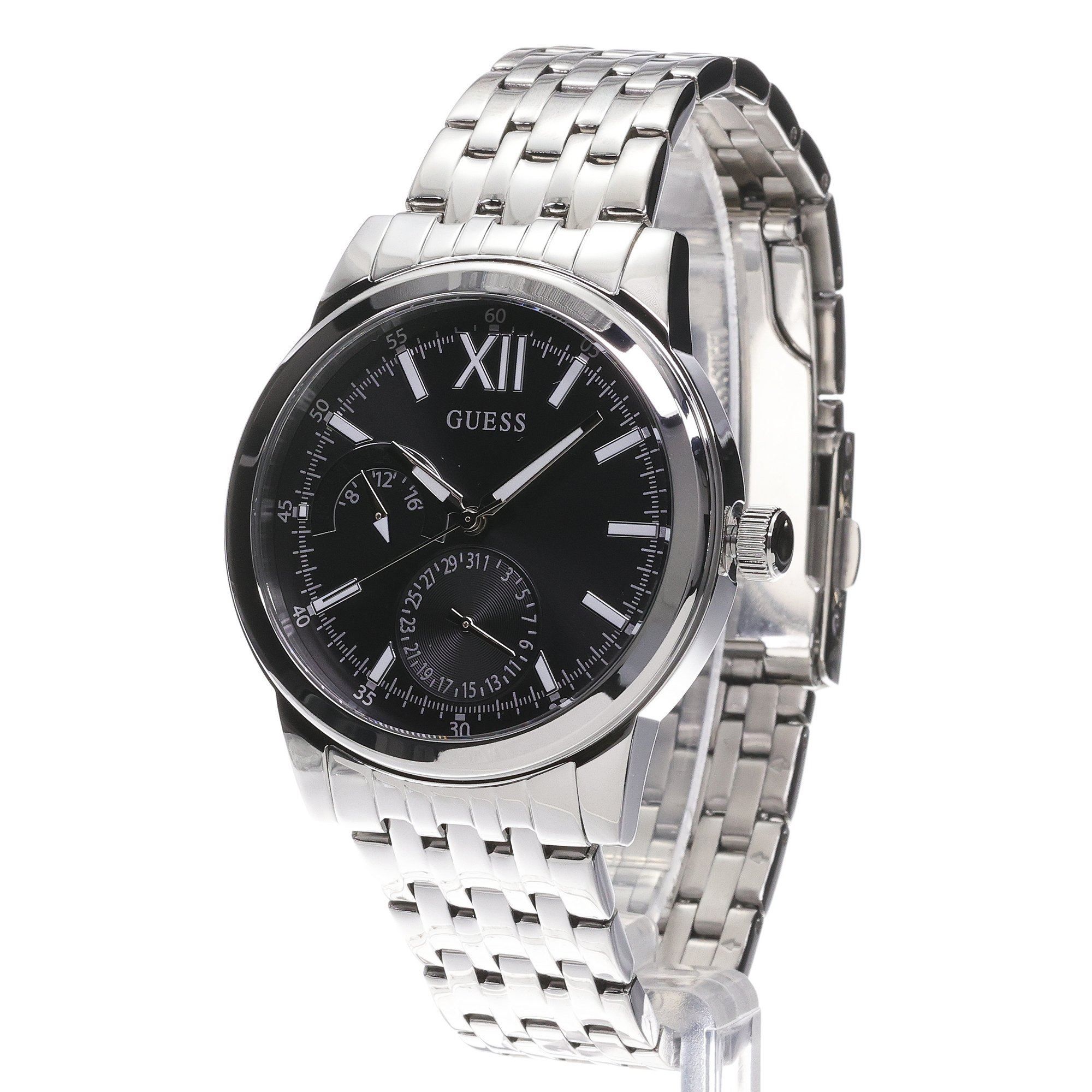 zegarek Guess GW0976G1 srebrny Męskie