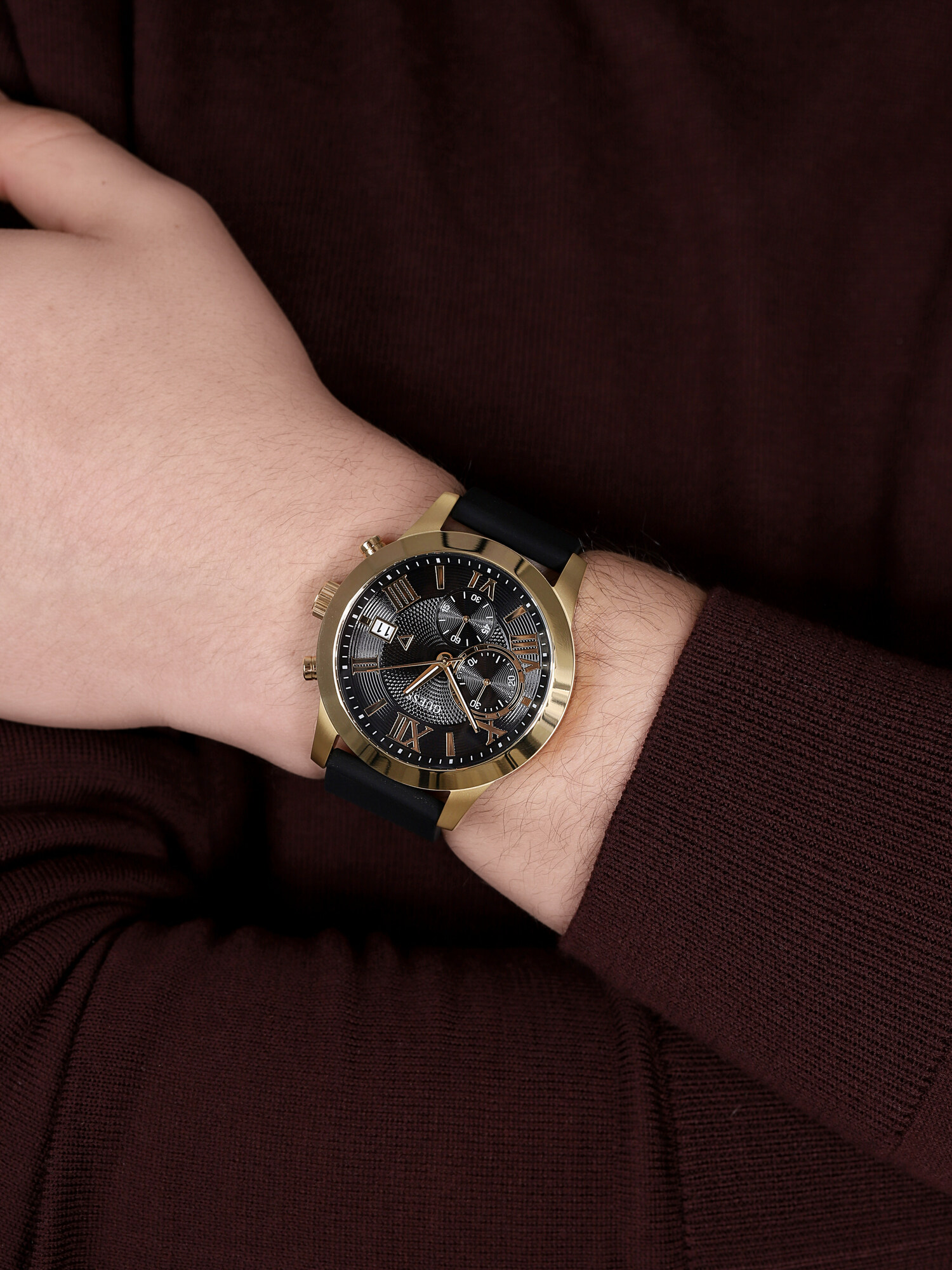 zegarek Guess W1055G4 kwarcowy męski Pasek - miniatura 3