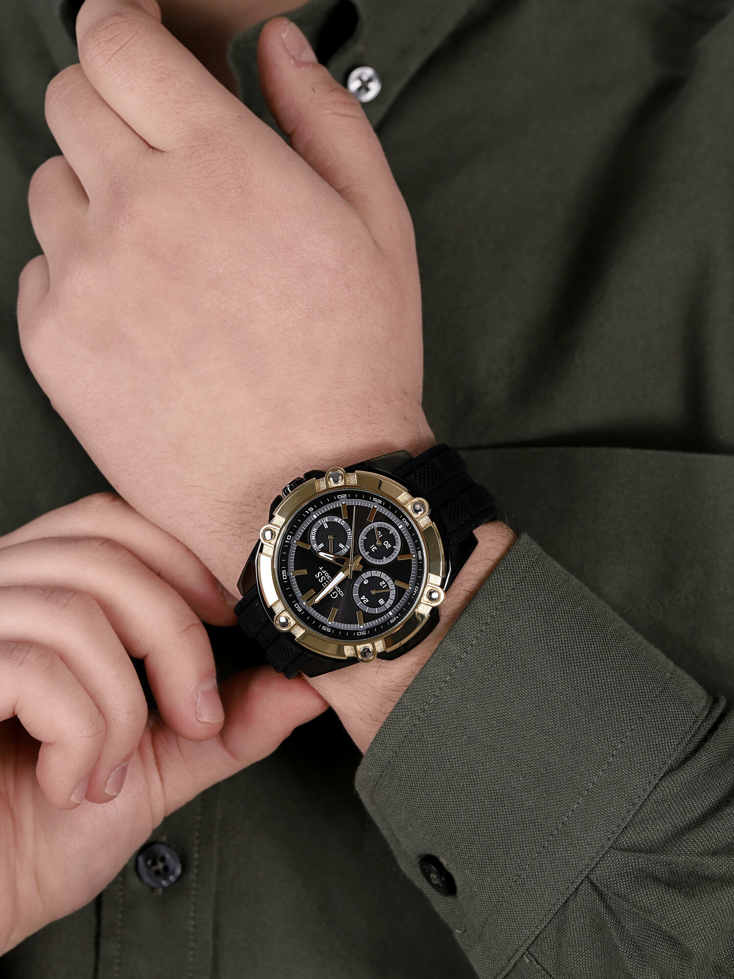 zegarek Guess W1302G2 kwarcowy męski Pasek - miniatura 3