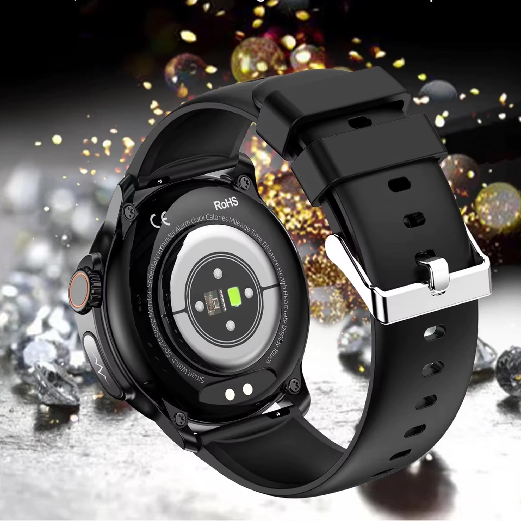 zegarek Hagen HB2914534 Smartwatch HB29 Czarny męski z krokomierz Smartwatch