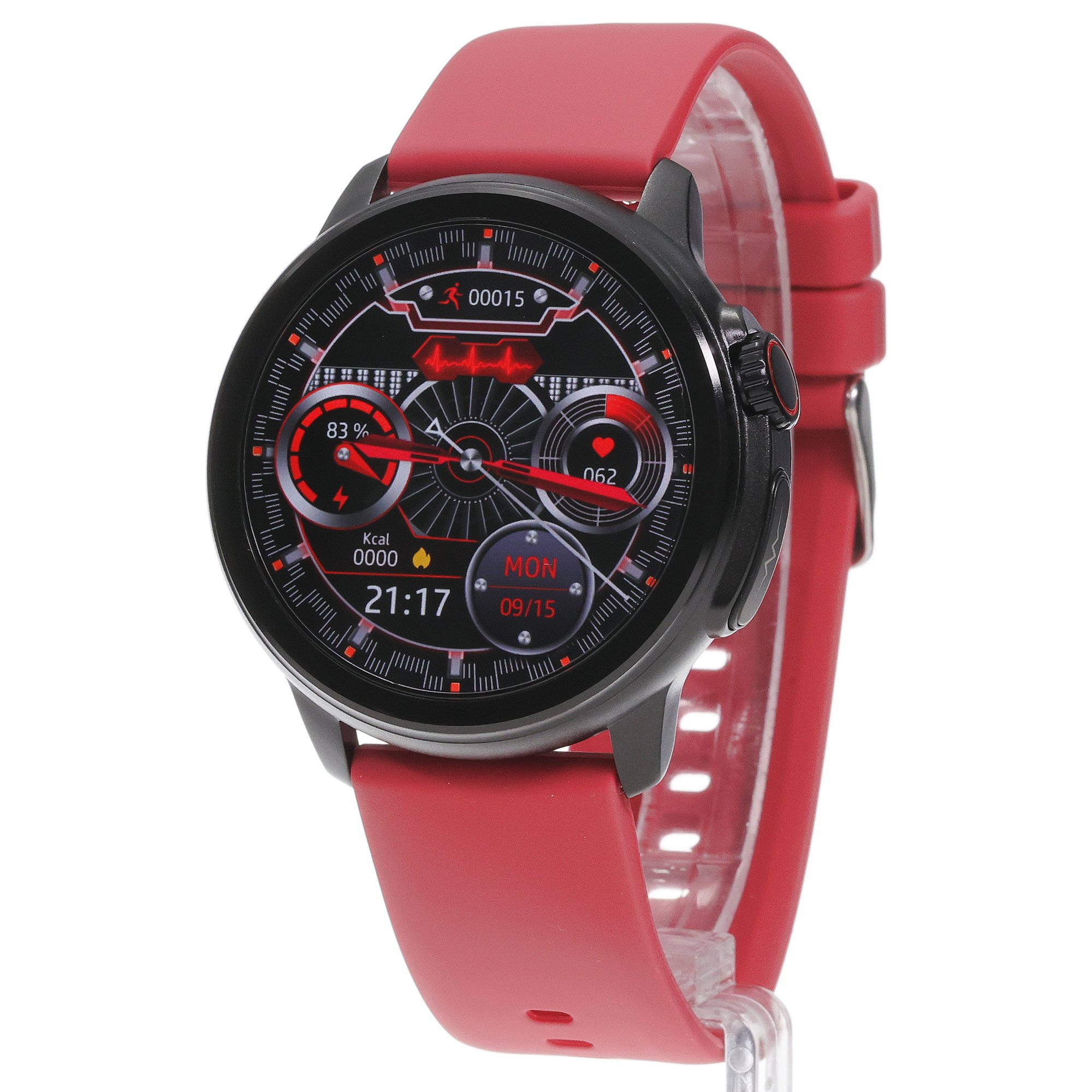 zegarek Hagen HB2914535 czarny Smartwatch - miniatura 2