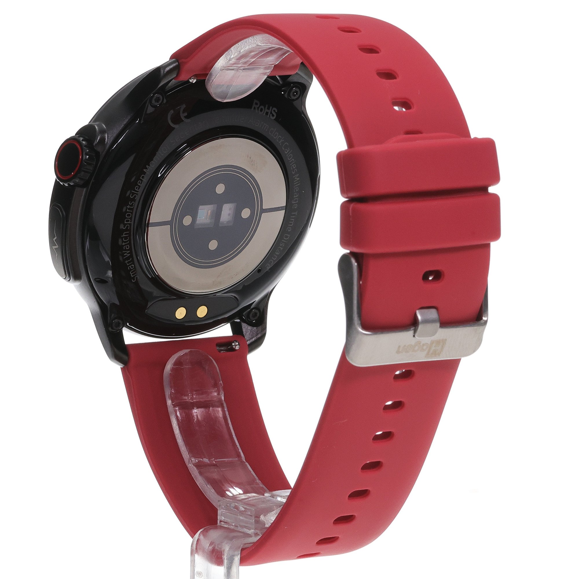 zegarek Hagen HB2914535 kwarcowy męski Smartwatch Smartwatch HB29 Czerwony - miniatura 4