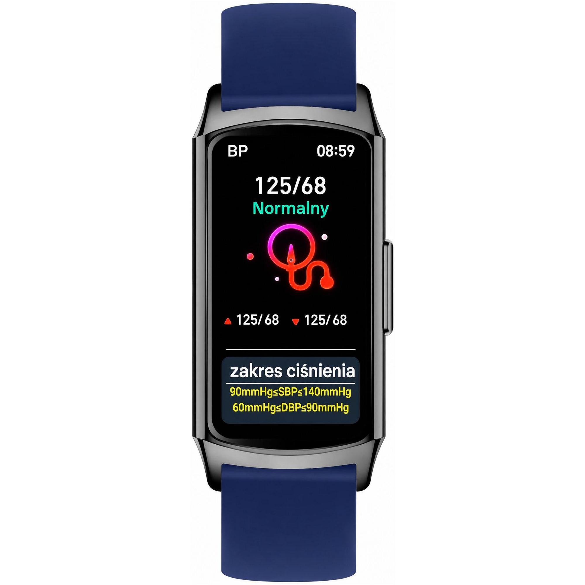 zegarek Hagen HB3514537 czarny Smartwatch - miniatura 7