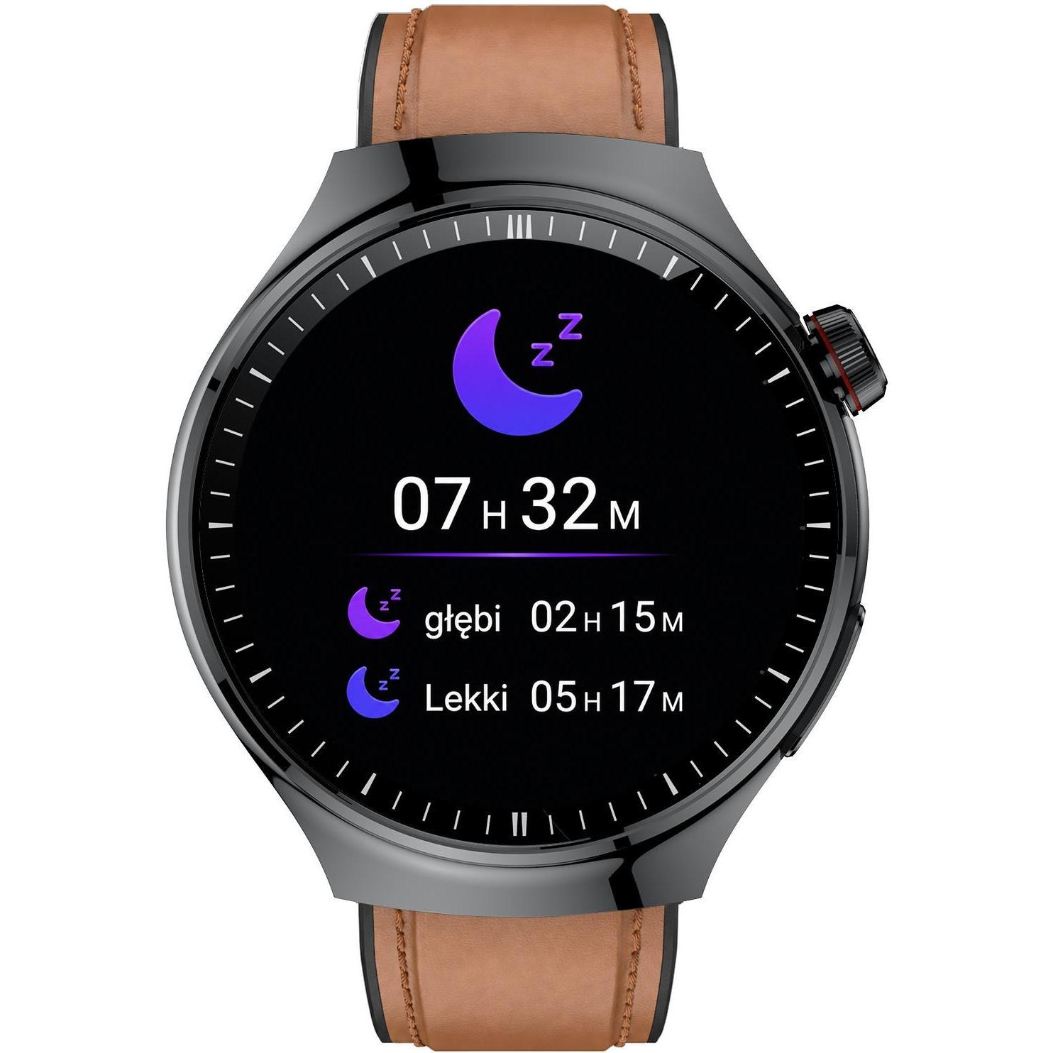 zegarek Hagen HB4114533 czarny Smartwatch