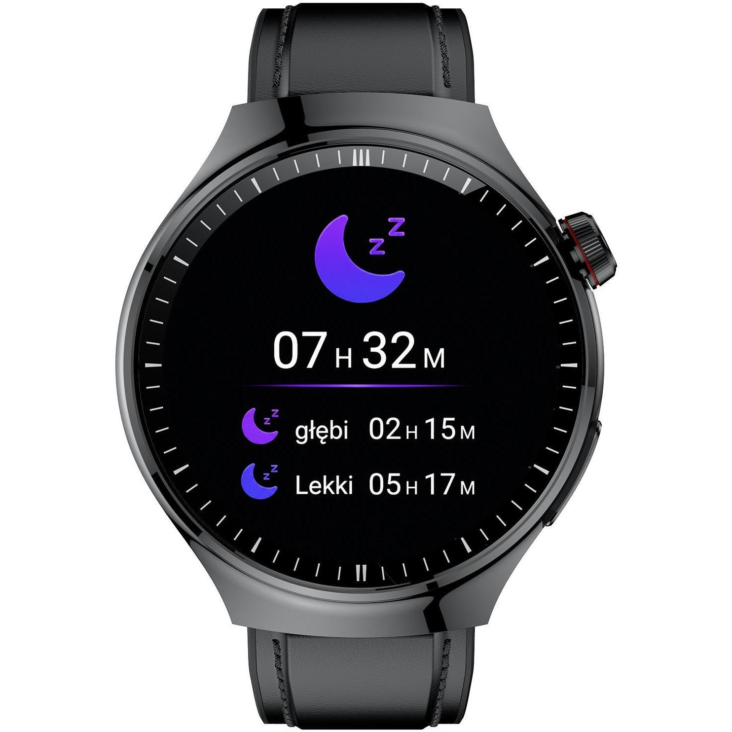 zegarek Hagen HB4114534 czarny Smartwatch