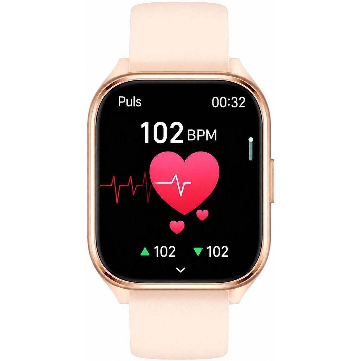 zegarek Hagen HB44210539 kwarcowy damski Smartwatch HB44 Różowy