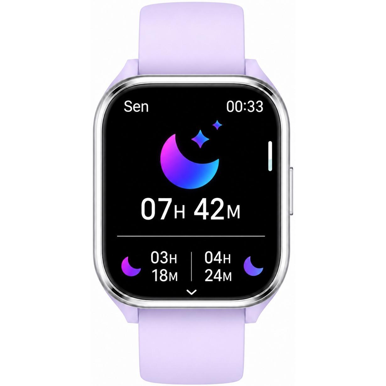 zegarek Hagen HB44211536 kwarcowy damski Smartwatch HB44 Fioletowy - miniatura 6