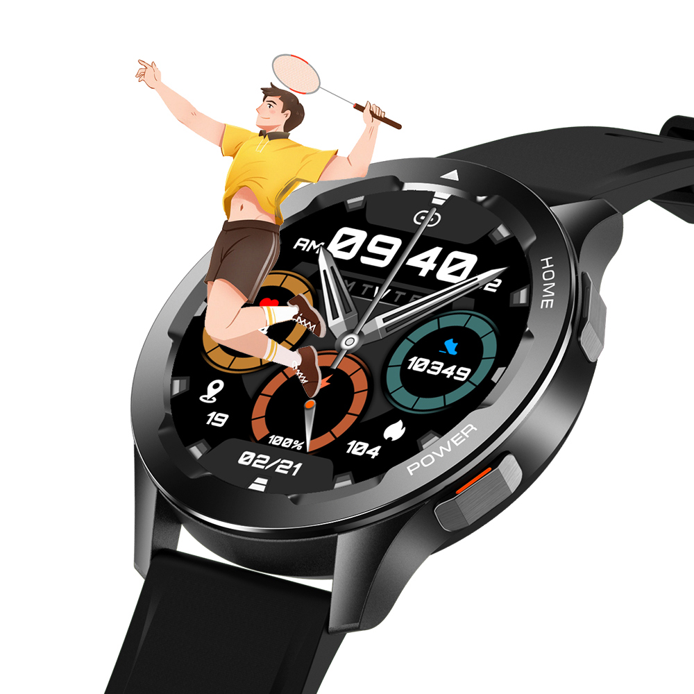 zegarek Hagen HC3014537 Smartwatch HC30 niebieski męski z krokomierz Smartwatch