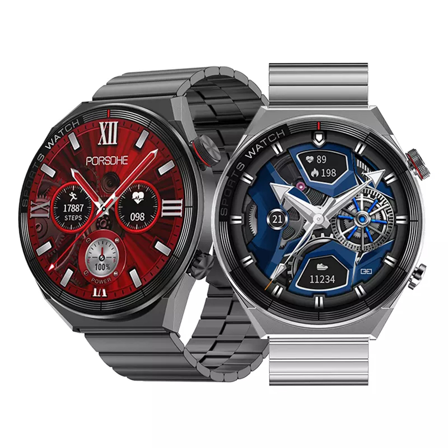 zegarek Hagen HC3114114534-SET czarny Smartwatch - miniatura 8