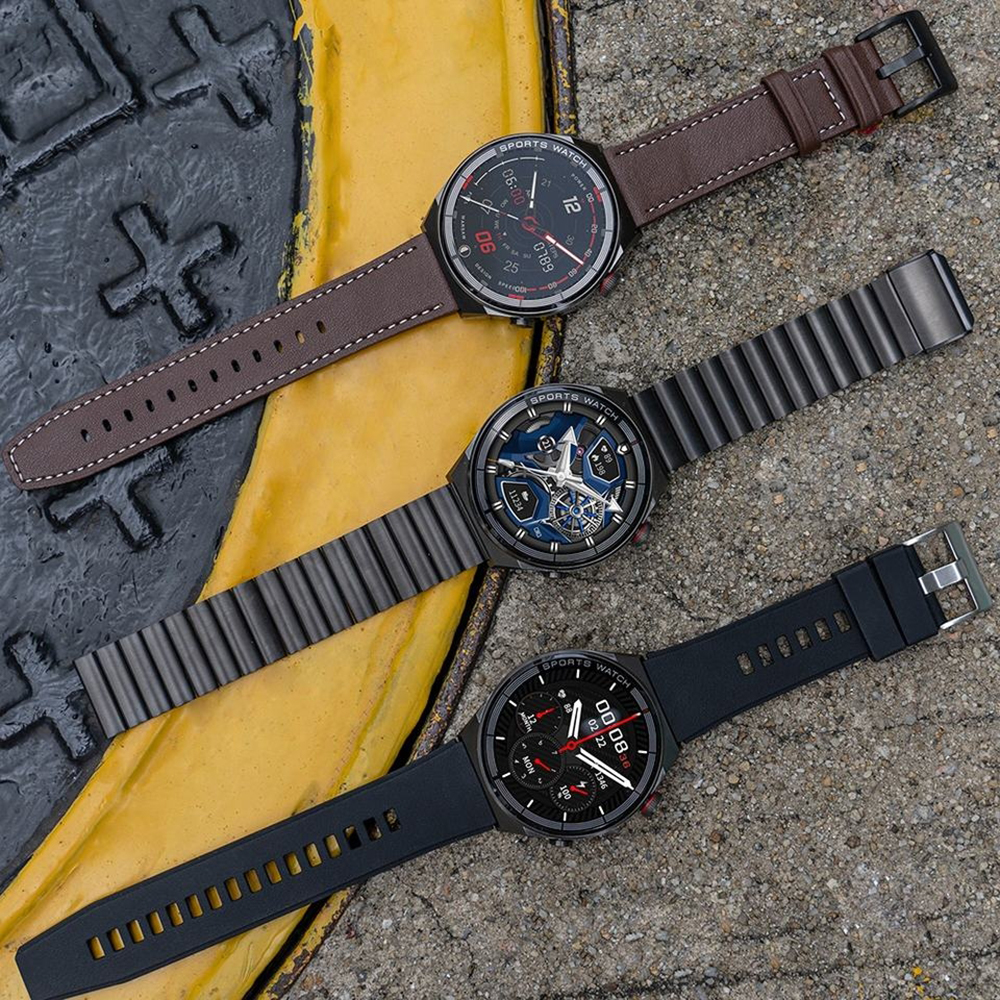 zegarek Hagen HC3114114534-SET Smartwatch HC31 czarny + pasek Smartwatch z tworzywa sztucznego - miniatura 11
