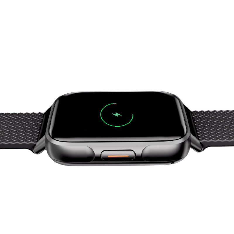 zegarek Hagen HC3314534534-SET Smartwatch HC33 czarny + pasek damski z krokomierz Smartwatch - miniatura 3