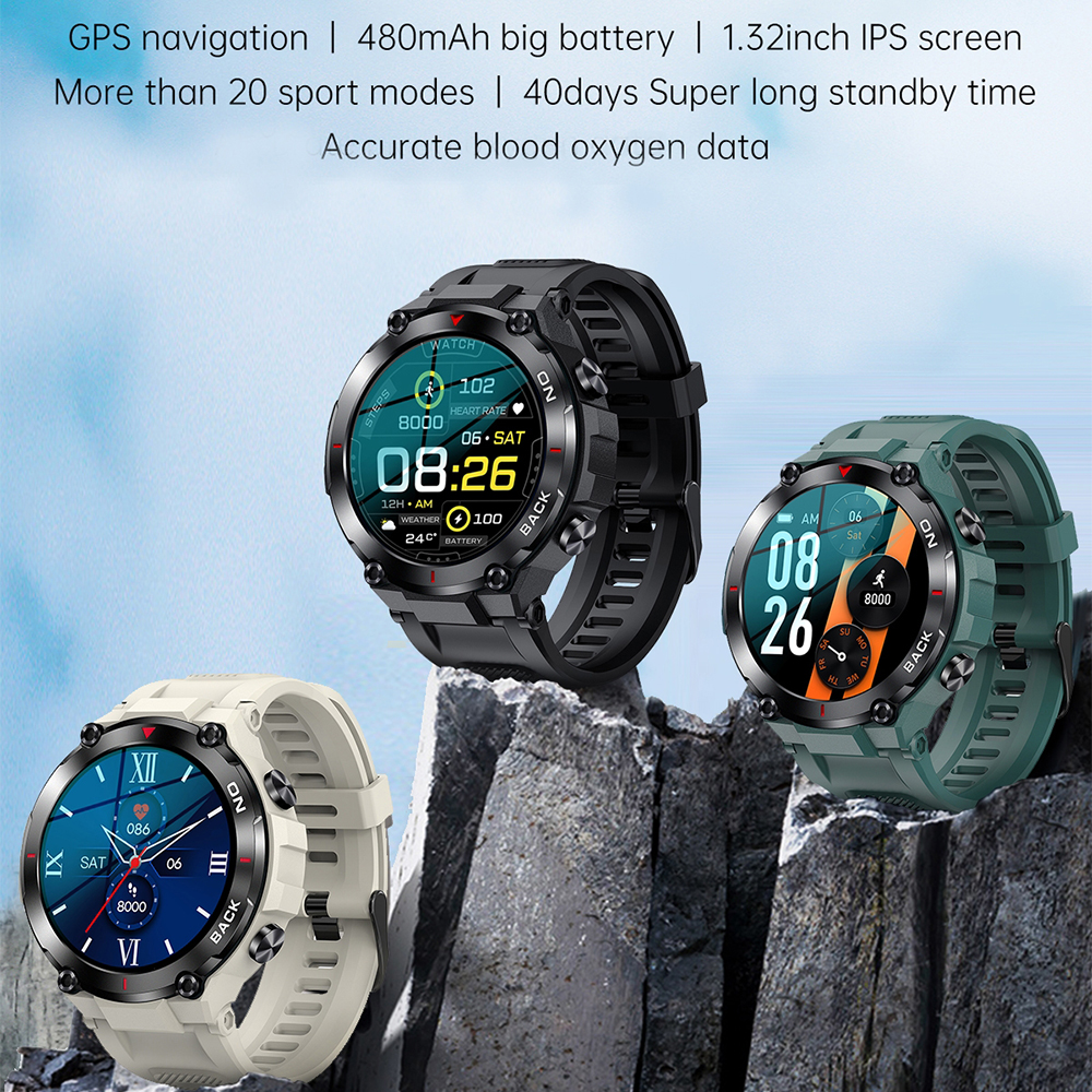 zegarek Hagen HC352145314 czarny Smartwatch - miniatura 10