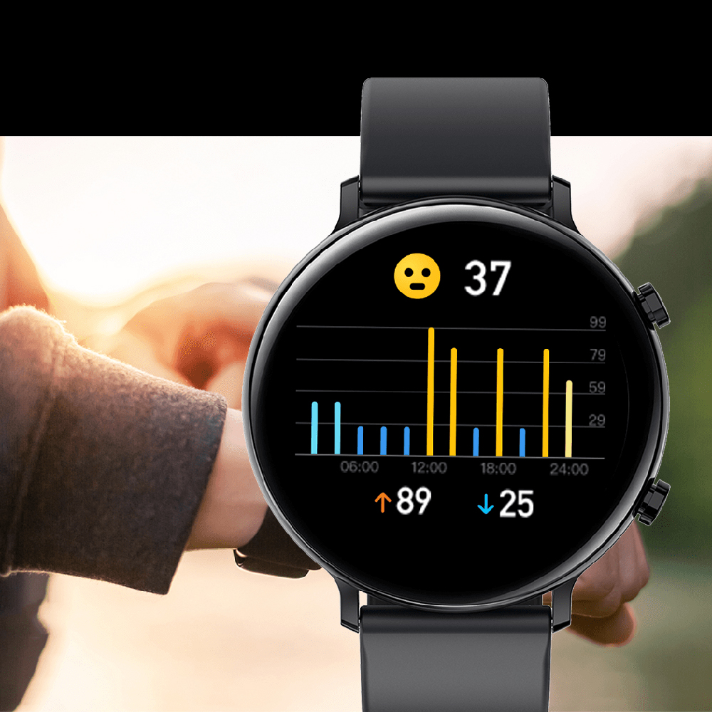 zegarek Hagen HC37125321411-SET różowe złoto Smartwatch - miniatura 7