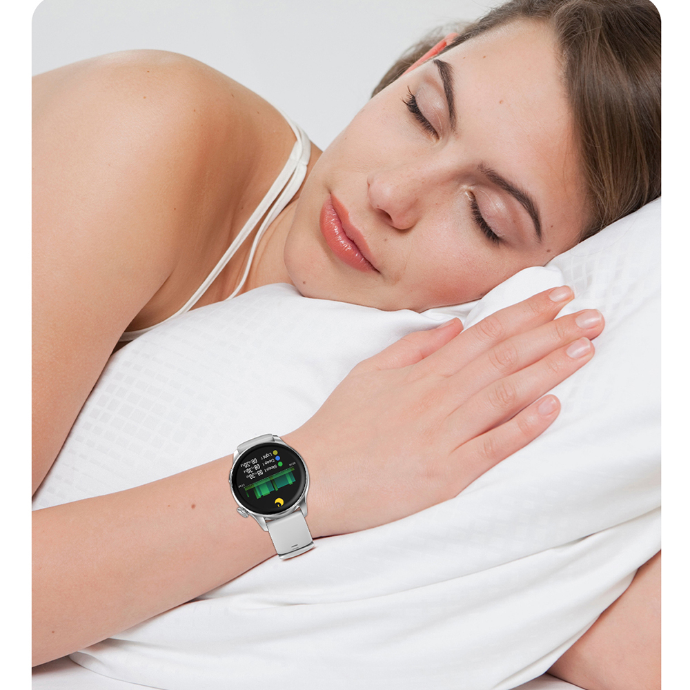 zegarek Hagen HC391151115 Smartwatch HC39 złoty męski z krokomierz Smartwatch - miniatura 3