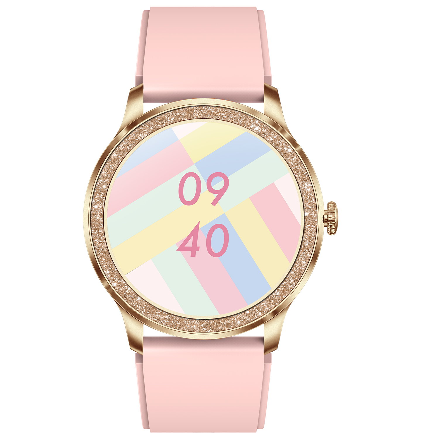 zegarek Hagen HC44110539 kwarcowy damski Smartwatch Smartwatch HC44 Różowe złoto - miniatura 3