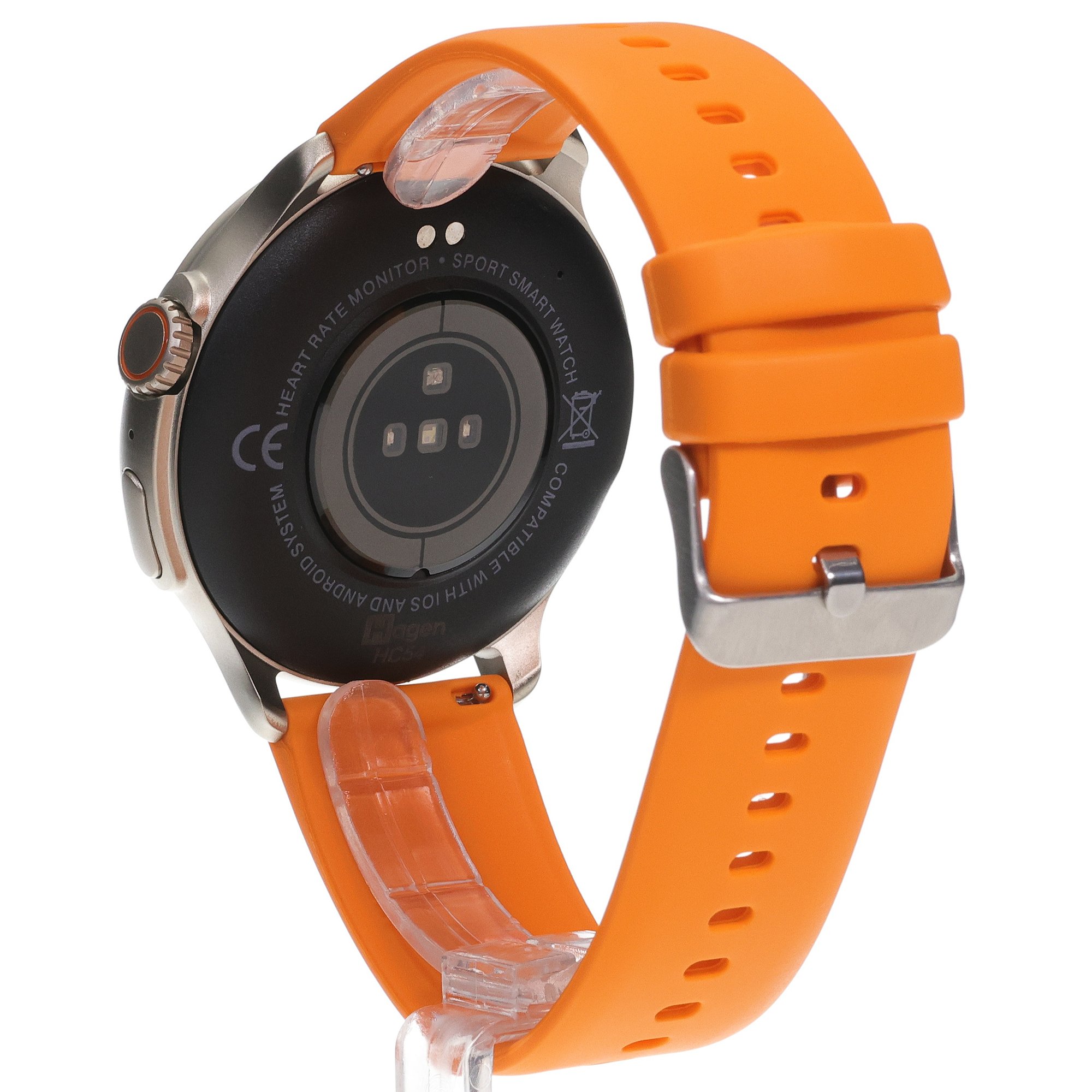 zegarek Hagen HC54111538 Smartwatch HC54 Srebrny męski z gps Smartwatch
