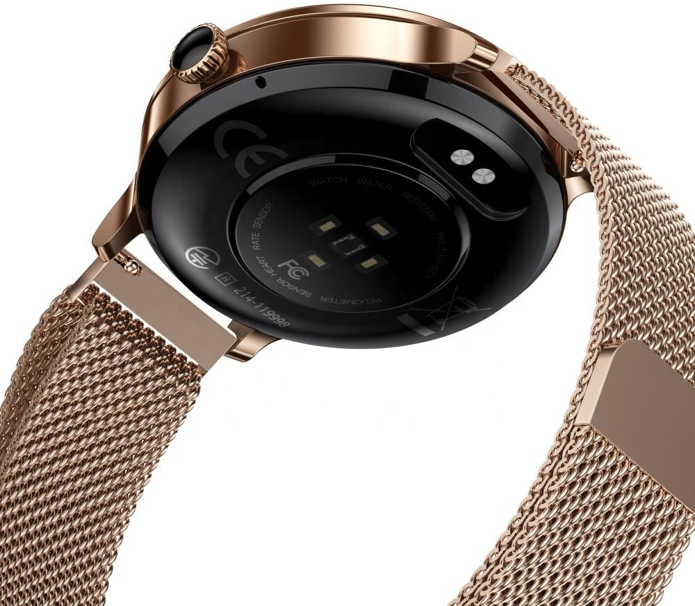 zegarek Hagen HC821105310 kwarcowy damski Smartwatch Smartwatch HC82 Różowe Złoto - miniatura 6