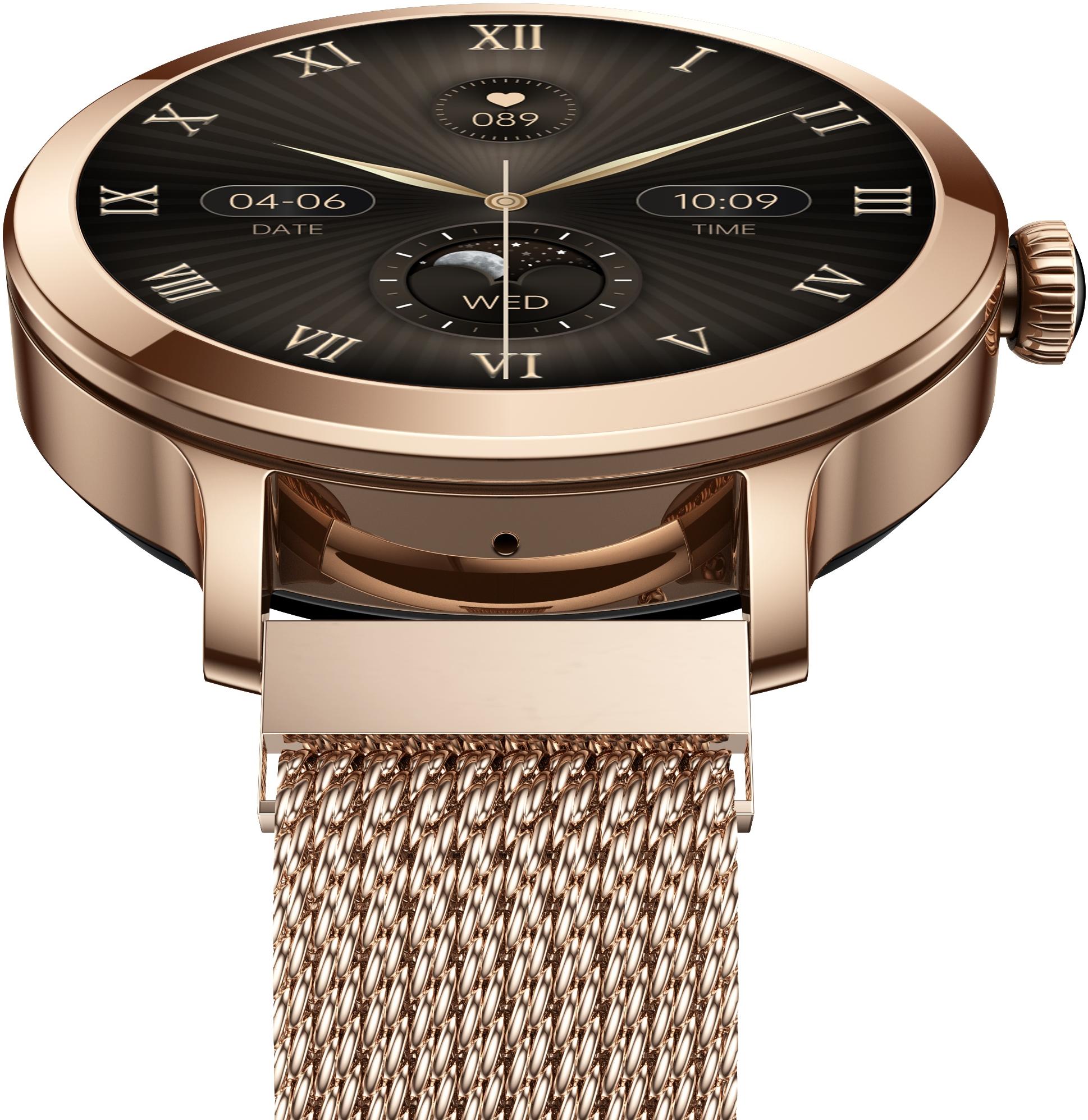 zegarek Hagen HC821105310 różowe złoto Smartwatch - miniatura 7