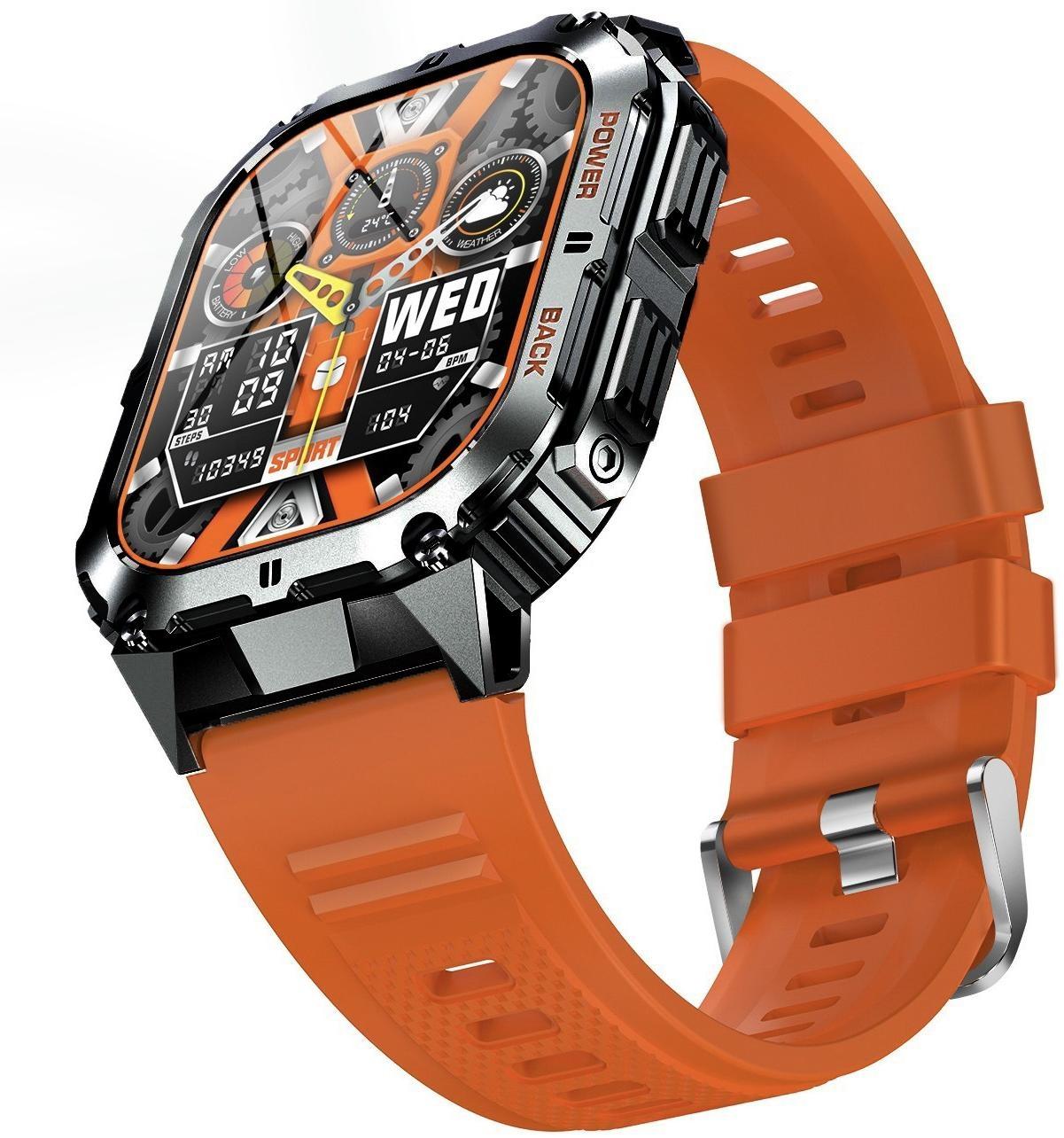 zegarek Hagen HC9724534 HC97 Czarny + Pasek Smartwatch - miniatura 14