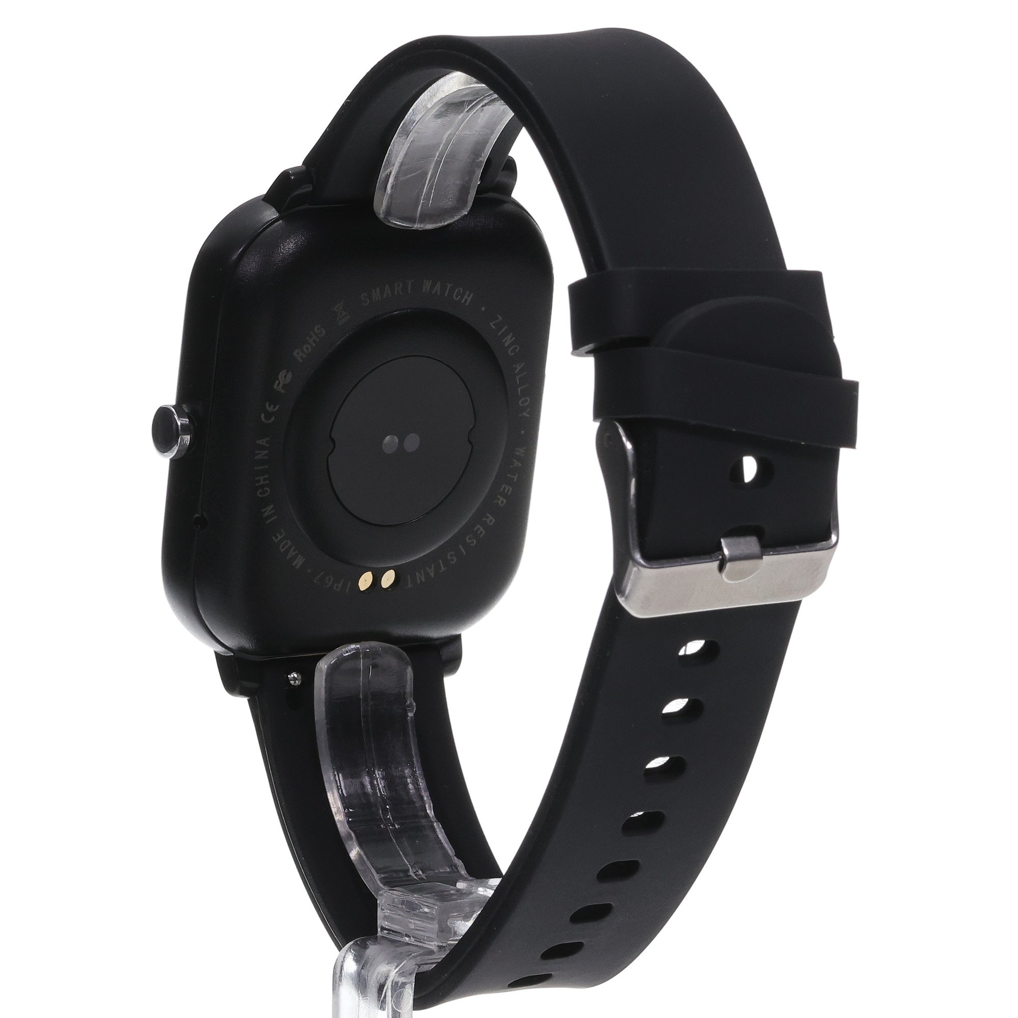 zegarek Hagen HD924534 Smartwatch HD9 czarny + pasek męski z krokomierz Smartwatch - miniatura 4