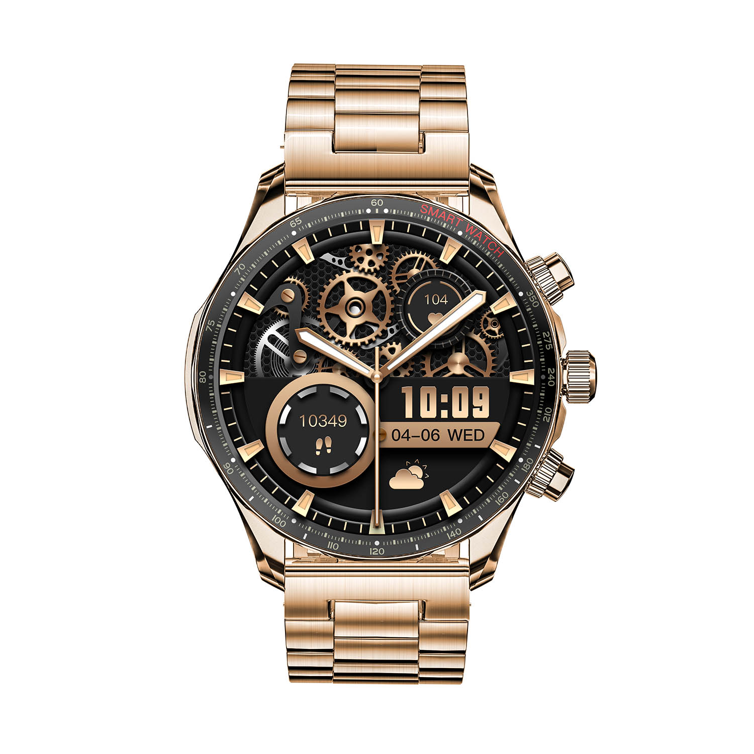 zegarek HC801101210 męski z krokomierz Smartwatch - miniatura 3