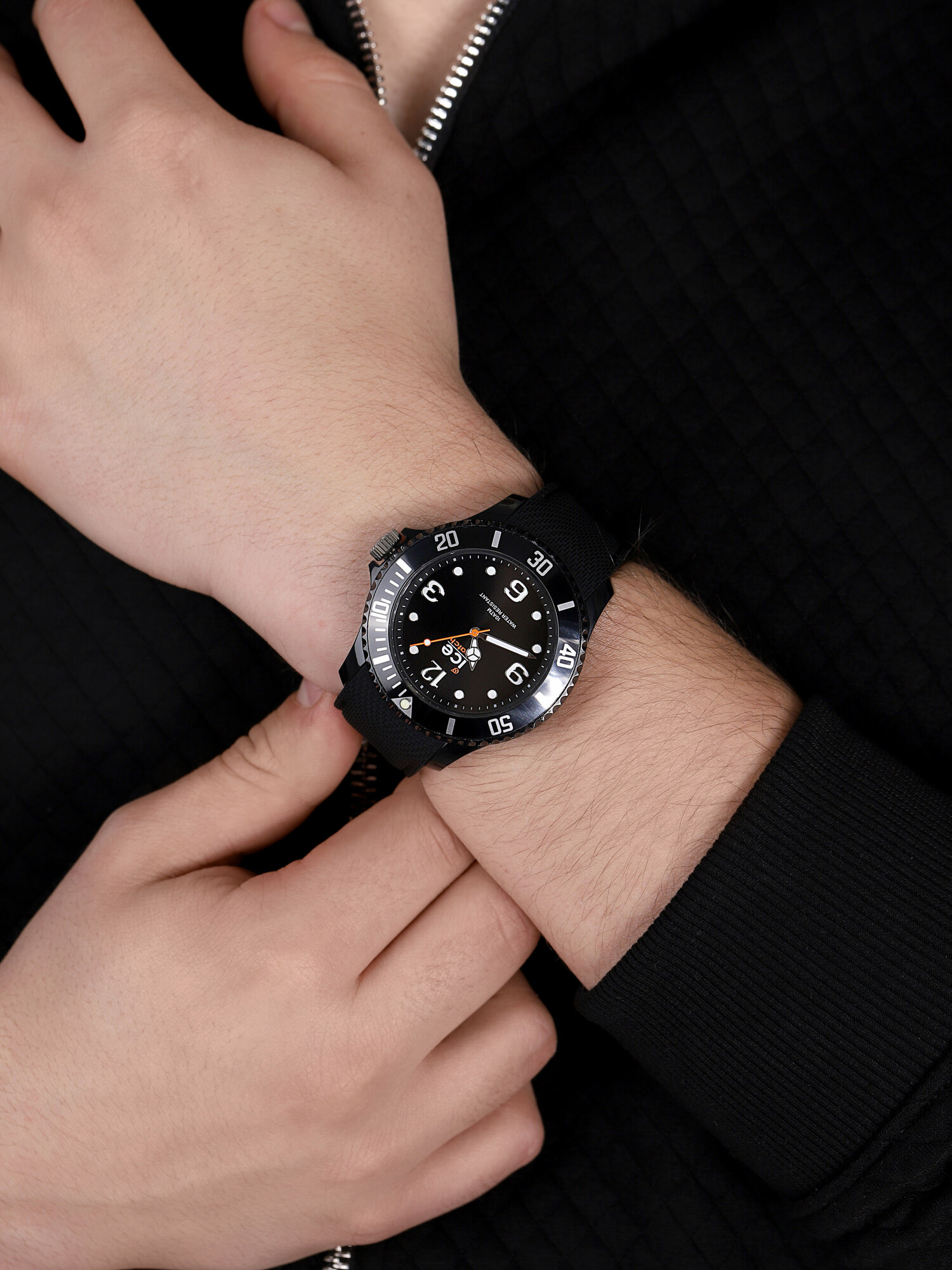 zegarek ICE Watch ICE.007265 kwarcowy męski ICE-Sixty nine ICE sixty nine Black rozm. L - miniatura 3